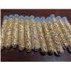 Image 2 : Lot of 12 vials full of edible 24K gold flakes
