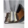 Image 7 : Vintage white "Hochner" accordion, plays beautifully - c/w carrying case