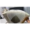 Image 5 : Vintage "Titano" cream accordion, plays beautifully - c/w carrying case
