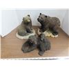 Image 1 : Lot of 3 bear figurines