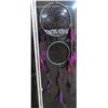 Image 1 : Purple black dream catcher with wood bead handmade wall décor