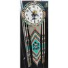 Image 1 : Multicolor large beaded dreamcatcher clock