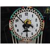 Image 2 : Multicolor large beaded dreamcatcher clock