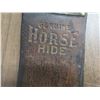 Image 3 : Vintage brown genuine horse hide razor strop