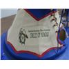Image 4 : Sask. First nations circle of honor and west coat native pearlite canoe bowl with spoon and Haida to