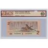 Image 1 : 1986 BC-55b 2 dollar, Thiessen-Crow, Two Small Bs, BGD0084440 UNC-60- Original