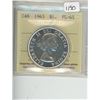 Image 1 : 1963 ICCS graded PL-65 1 dollar