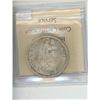 Image 2 : 1965 ICCS graded MS-64 1 dollar; Lge Bds Blunt 5, Cameo