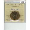 Image 1 : 2005 ICCS graded MS-65 1 dollar; Terry Fox
