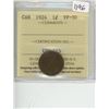 Image 1 : 1924 ICCS graded VF-30 1 cent
