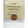 Image 2 : 1960 ICCS graded MS-65 1 cent; Red