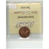 Image 2 : 1968 ICCS graded MS-63 1 cent; Red