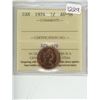 Image 1 : 1974 ICCS graded AU-58 1 cent