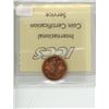 Image 2 : 1974 ICCS graded MS-65 1 cent; Red