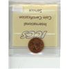 Image 2 : 1981 ICCS graded MS-63 1 cent; Red
