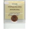 Image 2 : 1989 ICCS graded MS-64 1 cent; Red