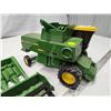 Image 2 : John Deere model Combine (By ERTL), w/ accessories