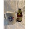 Image 1 : Toronto blue jays mug and Schlitz full beer bottle