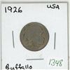 Image 1 : 1926 USA buffalo 5 cent coin