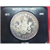 Image 2 : 1971 "British Colombia" Canadian silver dollar, in original black case