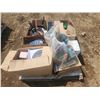 Image 1 : Large pallet of Household items - Frying pans - like new, desk fan, baskets, DVDs, roasting pans, di