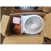 Image 2 : Large pallet of Household items - Frying pans - like new, desk fan, baskets, DVDs, roasting pans, di