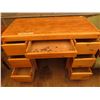 Image 3 : vintage wooden desk 42x20x29"