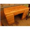 Image 4 : vintage wooden desk 42x20x29"