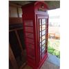 Image 5 : very unique collectible telephone booth converted into shelf 6ftx 30"