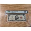 Image 1 : 1963 PMG Graded 2 Dollar Bill; A03055701A Choice VF-30 Granahan/Dillon