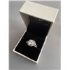 Image 1 : Diamond Ring - Box included - inside diameter 18mm