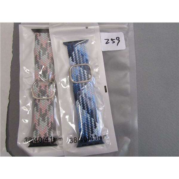 Apple watch strips, lot of 2 pairs