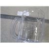Image 2 : clear plastic beer mugs, lot of 4