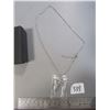 Image 1 : Necklace-Silver Colored-Cross Design