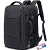 Image 3 : New 45L Expandable Backpack,Water Resistant