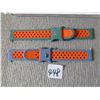 Image 2 : Pair of 2, soft silicon Apple watch band