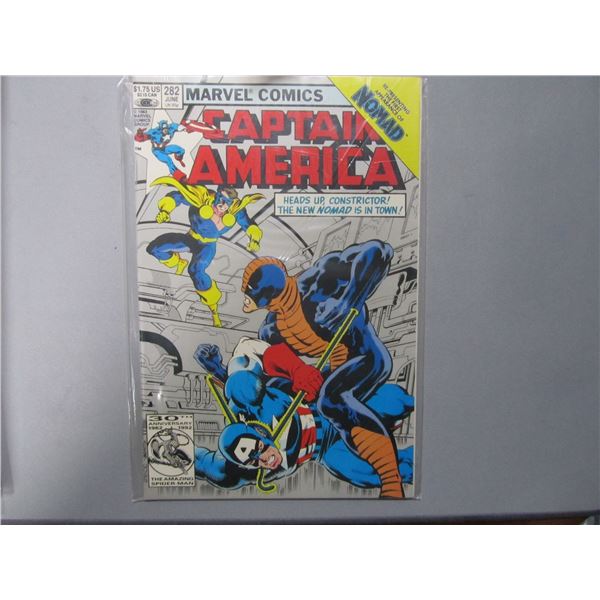 Marvel comic book Captain America Vol 1 282