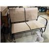 Image 2 : NEW 2 Person Patio Sling glider (brown)