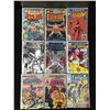 Image 1 : LOT OF 9 COMICS VARIOUS TITLES (DC AND MARVEL COMICS)