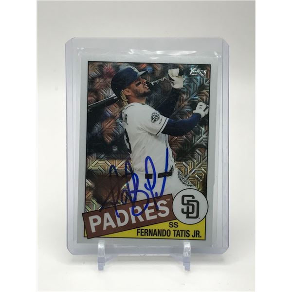 TOPPS FERNANDO TATIS JR. AUTO COAPROS COA