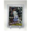 Image 1 : TOPPS FERNANDO TATIS JR. AUTO COAPROS COA