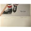 Image 2 : STAN MAKITA AND BOBBY HULL SIGNED LTD. EDITION 24 X 36 PRINT 1076/1983