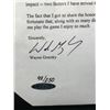 Image 2 : PERSONAL LETTER FROM WAYNE GRETZKY SIGNED WITH PHOTO LIMITED 93/250 UPPER DECK