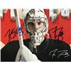 Image 2 : KRIS LETANG AND MARC ANDRE FLEURY SIGNED FLEURY FLAKES CEREAL BOX
