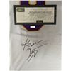 Image 2 : KOBE BRYANT SIGNED L.A LAKERS HARDWOOD CLASSICS JERSEY (PANINI COA)