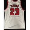 Image 1 : MICHAEL JORDAN SIGNED CHICAGO BULLS JERSEY (UPPER DECK COA)
