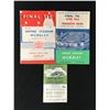 Image 1 : VINTAGE WEMBLEY STADIUM PROGRAMS LOT