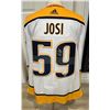 Image 1 : ROMAN JOSI SIGNED NASHVILLE PREDATORS ADIDAS PRO JERSEY (FANATICS COA)