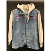 Image 2 : VINTAGE 90'S MICKEY MOUSE HOODED JEAN JACKET (RARE)