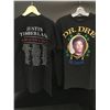 Image 2 : VINTAGE DR DRE RAP T SHIRT AND JUSTIN TIMBERLAKE TOUR T SHIRT
